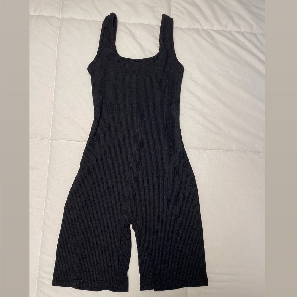 SKIMS rib stretch romper dupe